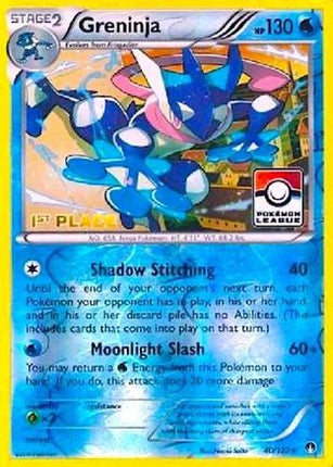 Greninja - 40/122 (Pokemon League) [1st Place] [League & Championship Cards] Reverse Holofoil
