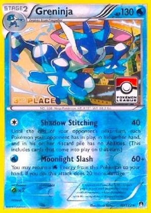 Greninja - 40/122 (Pokemon League) [3rd Place] [League & Championship Cards] Reverse Holofoil
