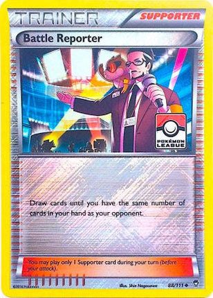 Battle Reporter - 88/111 (Pokemon League) [League & Championship Cards] Reverse Holofoil