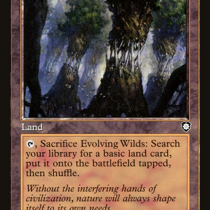 Evolving Wilds (Retro) [The Brothers' War Commander]