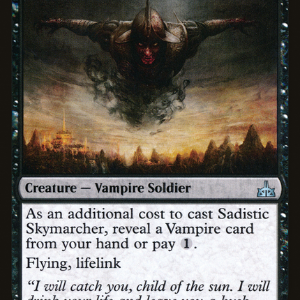 Sadistic Skymarcher [Rivals of Ixalan]