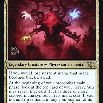 Omnath, Locus of All [March of the Machine Promos] Prerelease Foil