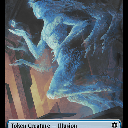 Illusion [Bloomburrow Commander Tokens]