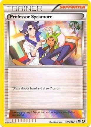 Professor Sycamore - 107a/122 (Holofoil) [Alternate Art Promos] Holofoil