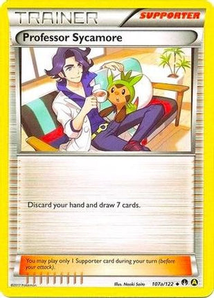 Professor Sycamore - 107a/122 (Non-Holo) [Alternate Art Promos]