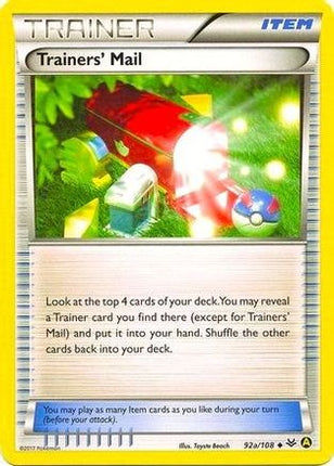 Trainers' Mail - 92a/108 (Non-Holo) [Alternate Art Promos]