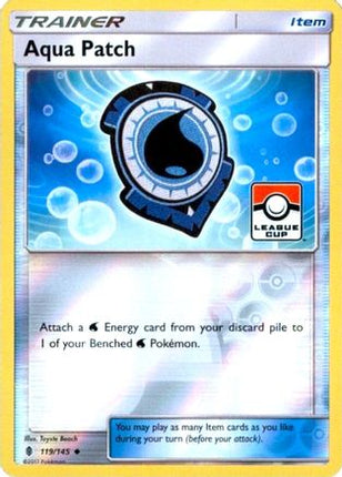 Aqua Patch - 119/145 (League Cup) [League & Championship Cards] Reverse Holofoil