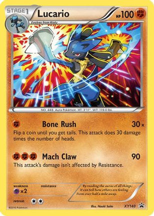 Lucario - XY140 - XY140/null [XY Promos] Holofoil