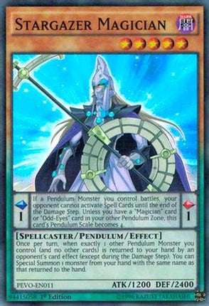 Stargazer Magician (Super Rare) [PEVO-EN011] 1st Edition