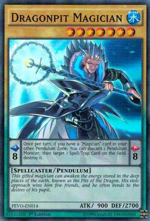 Dragonpit Magician (Super Rare) [PEVO-EN014] 1st Edition