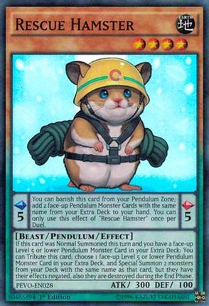 Rescue Hamster [PEVO-EN028] Super Rare