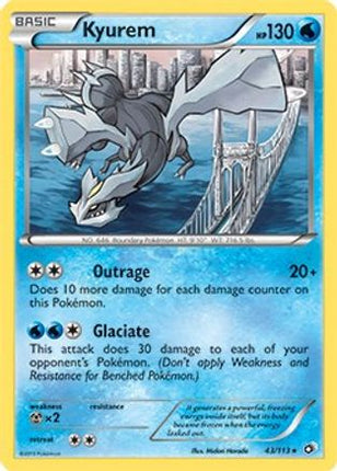 Kyurem 43/113 (BW Legendary Treasures) - null/113 [Deck Exclusives]