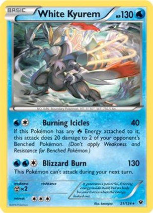 White Kyurem - 21/124 (XY Fates Collide) [Deck Exclusives]