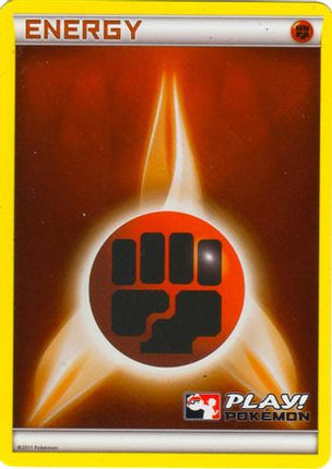 Fighting Energy (2011 Play! Pokemon) - null/null [League & Championship Cards] Holofoil