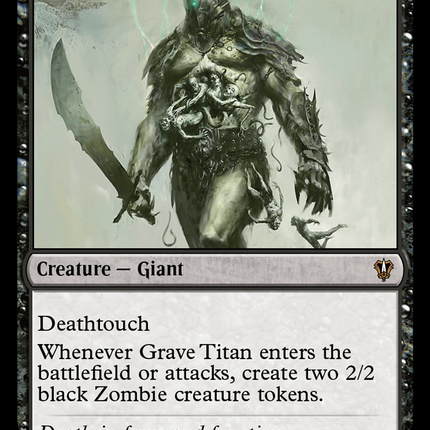 Grave Titan [Murders at Karlov Manor Commander]