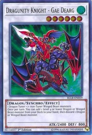 Dragunity Knight - Gae Dearg [BLLR-EN059] Ultra Rare