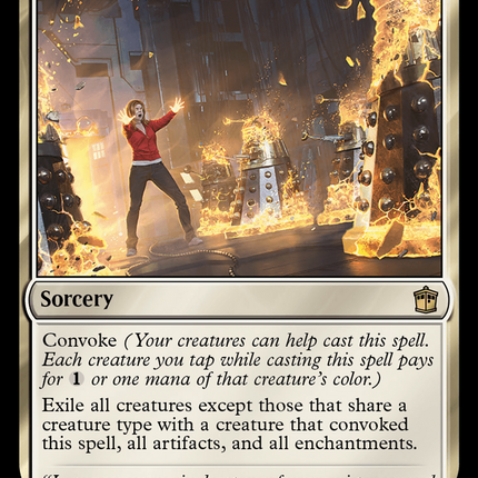 Everything Comes to Dust [Doctor Who] Surge Foil