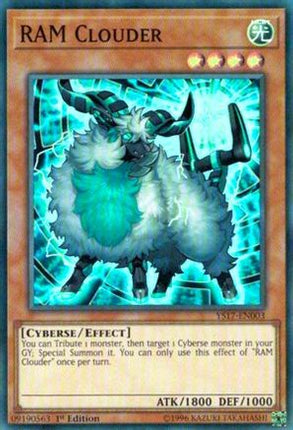 RAM Clouder (Super Rare) [YS17-EN003] Starter Deck: Link Strike 1st Edition