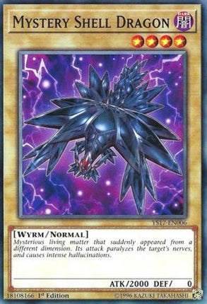 Mystery Shell Dragon (Common / Short Print) [YS17-EN006] Starter Deck: Link Strike 1st Edition
