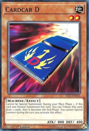 Cardcar D (Common / Short Print) [YS17-EN016] Starter Deck: Link Strike 1st Edition