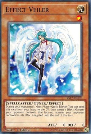 Effect Veiler (Common / Short Print) [YS17-EN020] Starter Deck: Link Strike 1st Edition