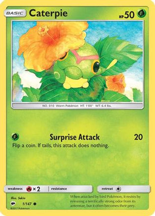 Caterpie - 1/147 [SM - Burning Shadows]