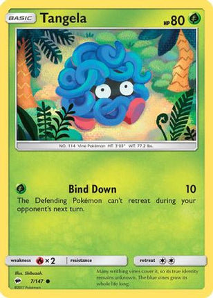 Tangela - 7/147 [SM - Burning Shadows]