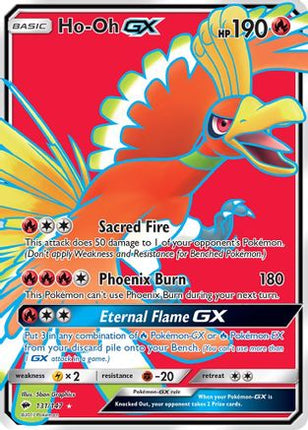 Ho-Oh GX (Full Art) - 131/147 [SM - Burning Shadows] Holofoil