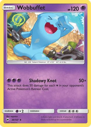 Wobbuffet - 49/147 [SM - Burning Shadows]