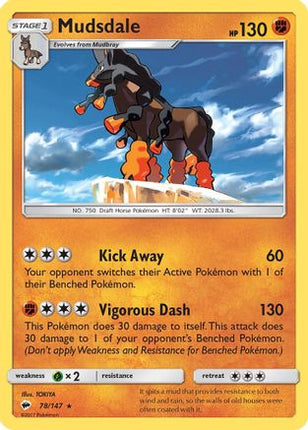 Mudsdale - 78/147 [SM - Burning Shadows]