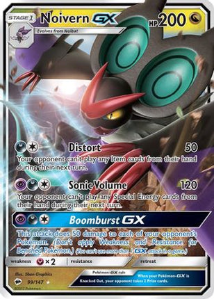Noivern GX - 99/147 [SM - Burning Shadows] Holofoil