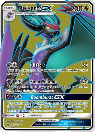 Noivern GX (Full Art) - 141/147 [SM - Burning Shadows] Holofoil