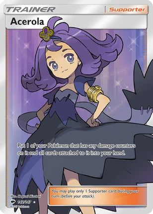 Acerola (Full Art) - 142/147 [SM - Burning Shadows] Holofoil