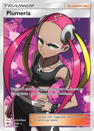 Plumeria (Full Art) - 145/147 [SM - Burning Shadows] Holofoil