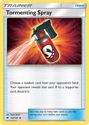 Tormenting Spray - 125/147 [SM - Burning Shadows] Reverse Holofoil