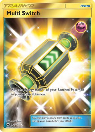 Multi Switch (Secret) - 164/147 [SM - Burning Shadows] Holofoil