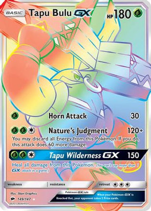 Tapu Bulu GX (Secret) - 149/147 [SM - Burning Shadows] Holofoil