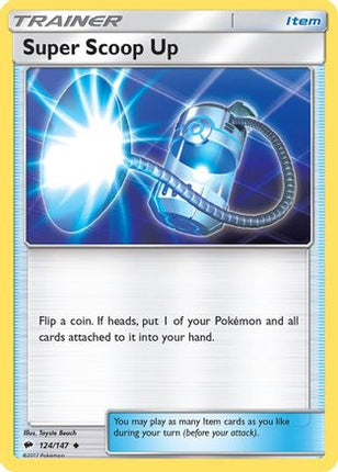 Super Scoop Up - 124/147 [SM - Burning Shadows] Reverse Holofoil