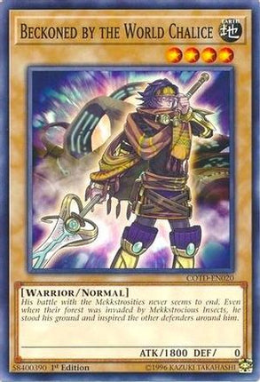 Beckoned by the World Chalice (Common / Short Print) [COTD-EN020] 1st Edition