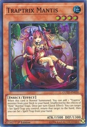 Traptrix Mantis (Super Rare) [COTD-EN030] Unlimited