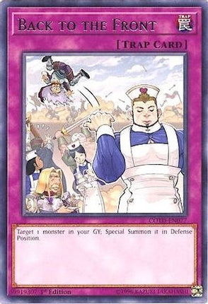 Back to the Front (Rare) [COTD-EN077] 1st Edition