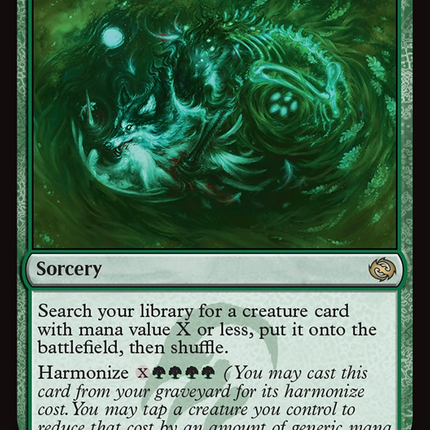 Nature's Rhythm [Tarkir: Dragonstorm] Foil
