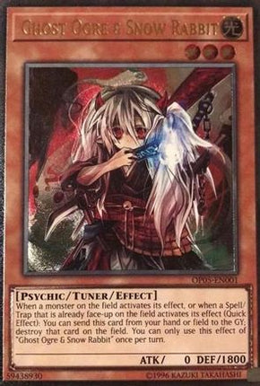 Ghost Ogre & Snow Rabbit [OP05-EN001] Ultimate Rare