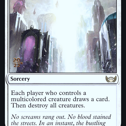 Depopulate [Streets of New Capenna Promos] Prerelease Foil