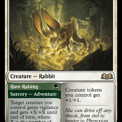 Pollen-Shield Hare // Hare Raising [Wilds of Eldraine]