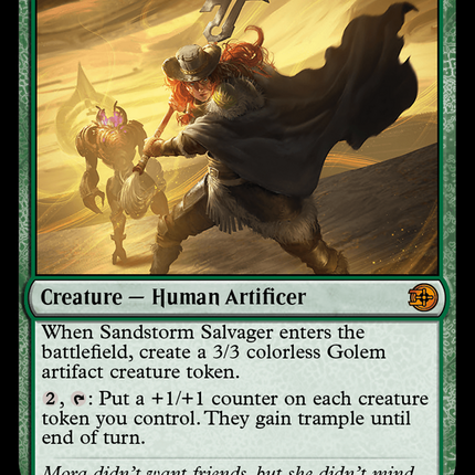 Sandstorm Salvager [The Big Score] Foil