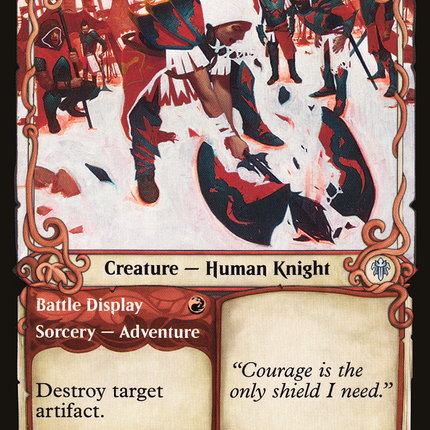 Embereth Shieldbreaker // Battle Display (Showcase) [Throne of Eldraine]