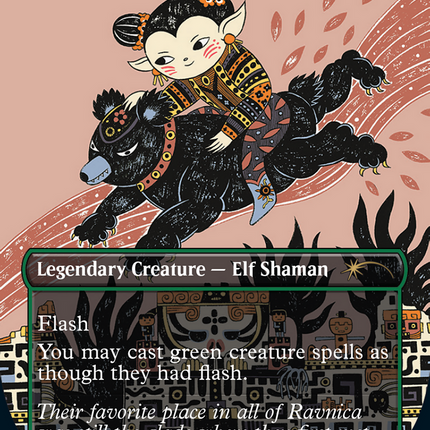 Yeva, Nature's Herald (Borderless) [Secret Lair Drop]