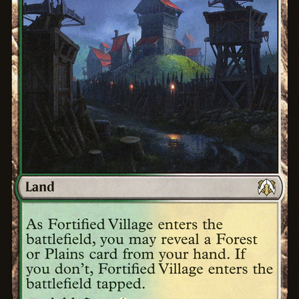 Fortified Village [March of the Machine Commander]
