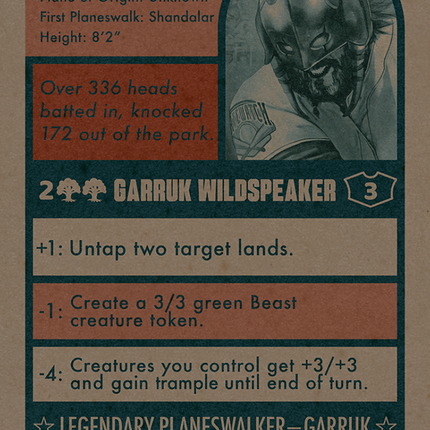 Garruk Wildspeaker // Garruk Wildspeaker (Full Art) (Borderless) [Secret Lair Drop]